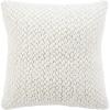 SAFAVIEH Home Collection Abella Cream 18-inch Square Decorative Accent Throw Pillow with Insert(Creme)