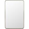 SAFAVIEH Home Collection Base Handmade Metal Frame Wall Mirror(Silver)