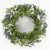 SAFAVIEH Home Collection Faux Artificial 24-inch Boxwood & Berry Decorative Wreath