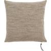 SAFAVIEH Home Collection Idalena Light Purple Cotton 18-inch Square Decorative Accent Throw Pillow with Insert(Brown)
