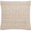 SAFAVIEH Home Collection Maricela Black/White 20-inch Square Decorative Accent Throw Pillow with Insert(Natural/Black)