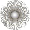 SAFAVIEH Home Collection Orbit The Sun Mirror, Natural