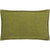 SAFAVIEH Home Collection Rhea Cream/Black 12 x 20-inch Decorative Accent Throw Pillow with Insert(Olive/Natural)