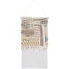 SAFAVIEH Home Collection Sedona Florica Boho Tribal Ivory Woven Tapestry Hanging Wall Art