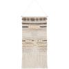 SAFAVIEH Home Collection Sedona Highwind Boho Tribal Ivory/Beige Woven Tapestry Hanging Wall Art