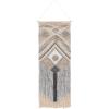 SAFAVIEH Home Collection Sedona Tahoe Boho Tribal Ivory/Grey Wool Woven Tapestry Hanging Wall Art