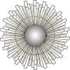 Safavieh Home Collection Starlight Mirror, Natural