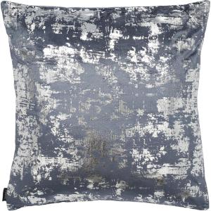 Edmee Metallic Pillow(Blue/Silver)