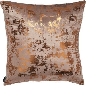 Edmee Metallic Pillow(Brown/Copper)