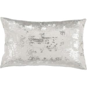 Edmee Metallic Pillow(Light Grey / Silver)