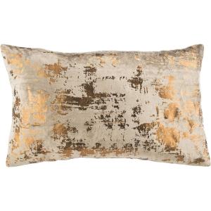 Edmee Metallic Pillow(Potato Brown/Copper)