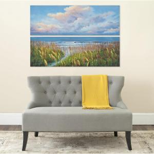 SAFAVIEH ART2031A Art Collection Beach Walk Diptych Wall Art