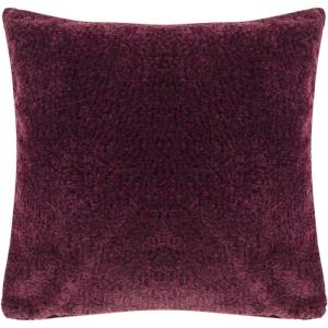 SAFAVIEH Home Barica Dark Red Merlot 20-inch Decorative Pillow