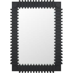 SAFAVIEH Home Collection – Brom 26″ x 36″ Rectangular Wall Mirror(Black)