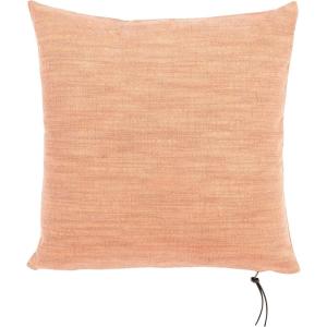 SAFAVIEH Home Collection Idalena Light Purple Cotton 18-inch Square Decorative Accent Throw Pillow with Insert(Light Orange)