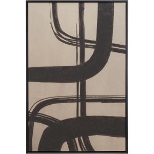 SAFAVIEH Home Collection Inky Freeway Modern Contemporary 24 x 36-inch Framed Wall Art Decor