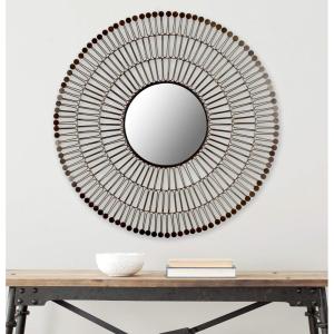 SAFAVIEH Home Collection New Victoria Mirror, Coffee Bronze