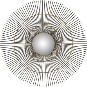 SAFAVIEH Home Collection Orbit The Sun Mirror, Natural