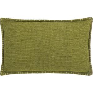 SAFAVIEH Home Collection Rhea Cream/Black 12 x 20-inch Decorative Accent Throw Pillow with Insert(Olive/Natural)