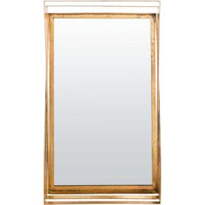 SAFAVIEH Home Resa Gold Foil Rectangle 32-inch High Decorative Accent Mirror