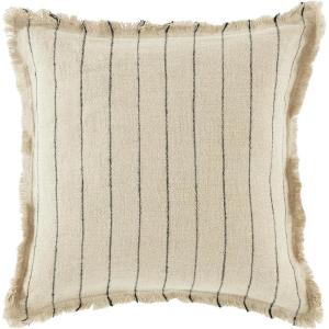 SAFAVIEH McKay 20×20 Pillow, Natural/Black
