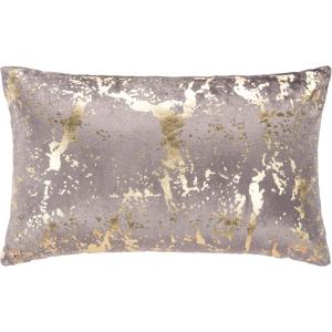 SAFAVIEH PARI Pillow, Brown/Gold Foil
