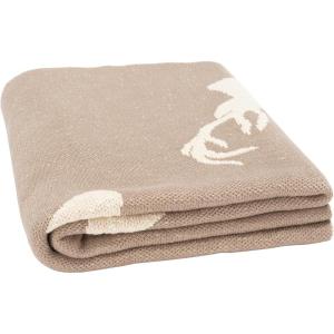Safavieh Home Collection Yule Grey 50 x 60-inch Holiday Decorative Throw Blanket