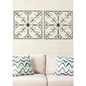 Safavieh Wall Art Collection Fleur-de-Lis Candle Holder Wall Sconce