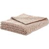 SAFAVIEH Home Collection – Remea Cotton Throw Blanket, 50″ x 60″, Beige & Natural Decorative Bed & Sofa Accent (THR411A-5060)(Beige)