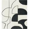 SAFAVIEH Home Collection Cleon Black/Ivory Cotton 50 x 60 Decorative Accent Throw Blanket(Black/Ivory)