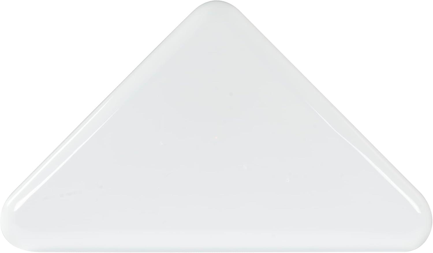 image:imageSAFAVIEH Couture Collection Bellalynn Black Concrete Coffee Table 30 Triangle Accent Table Modern High Gloss Design SFV2618AWhite