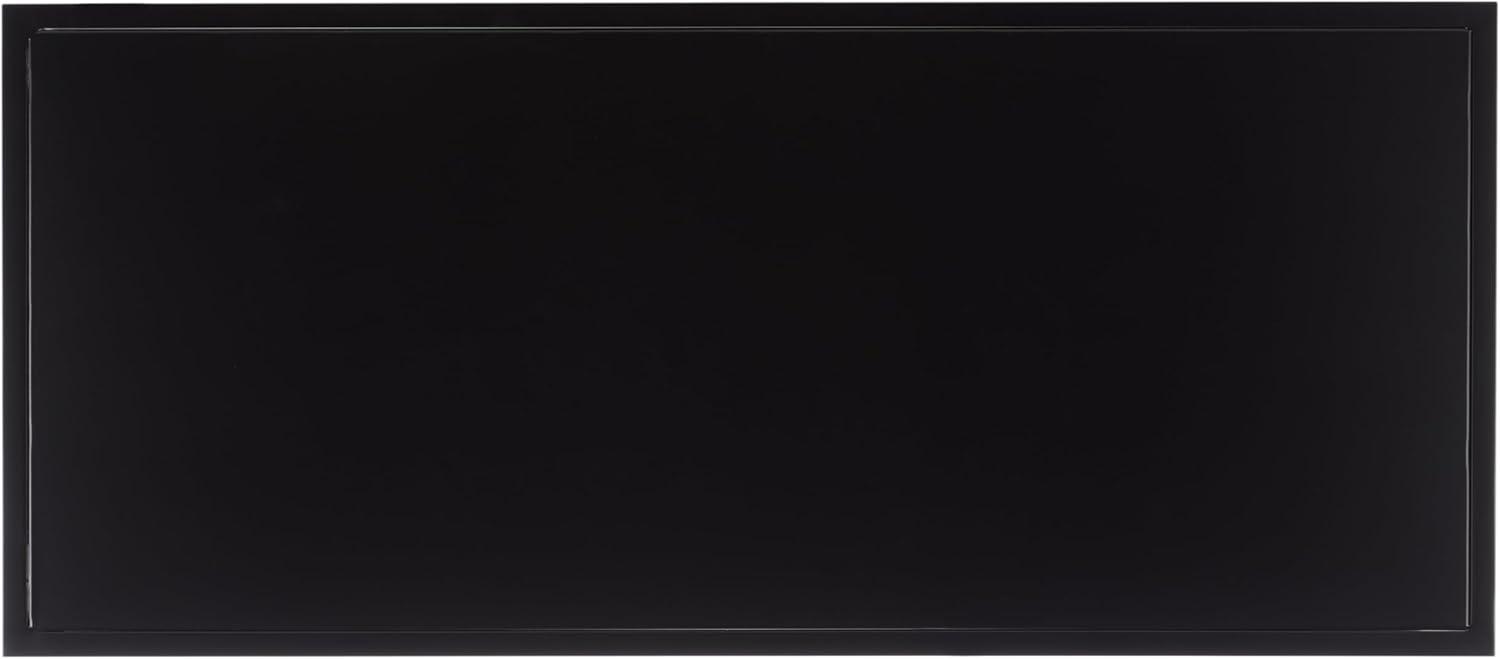 image:imageSAFAVIEH Couture Collection Hodge Black Metal 3Shelf Coffee Table Modern Open Storage Cocktail Table SFV9558ABlack