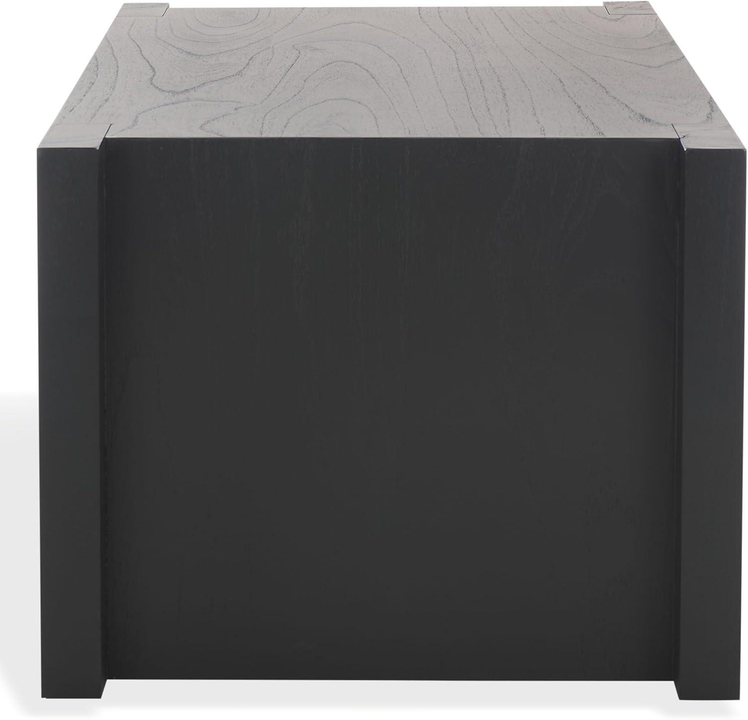 image:imageSAFAVIEH Couture Collection Jessandria Natural Brown Rectangular Coffee Table Modern Fully Assembled Accent Cocktail Table SFV7720ABlack