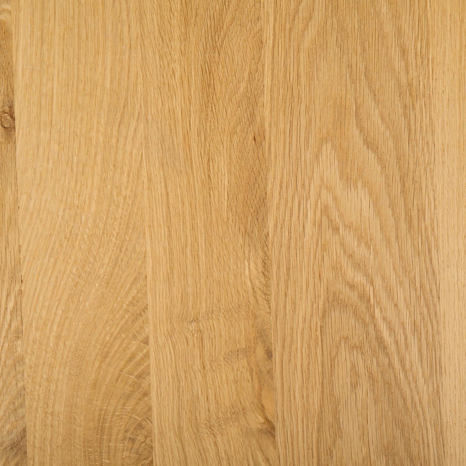 image:imageSAFAVIEH Couture Collection Madelynn Oak Wood Round Coffee Table with Oak Veneer 3Leg Base Modern Accent Cocktail Table SFV9747ANatural