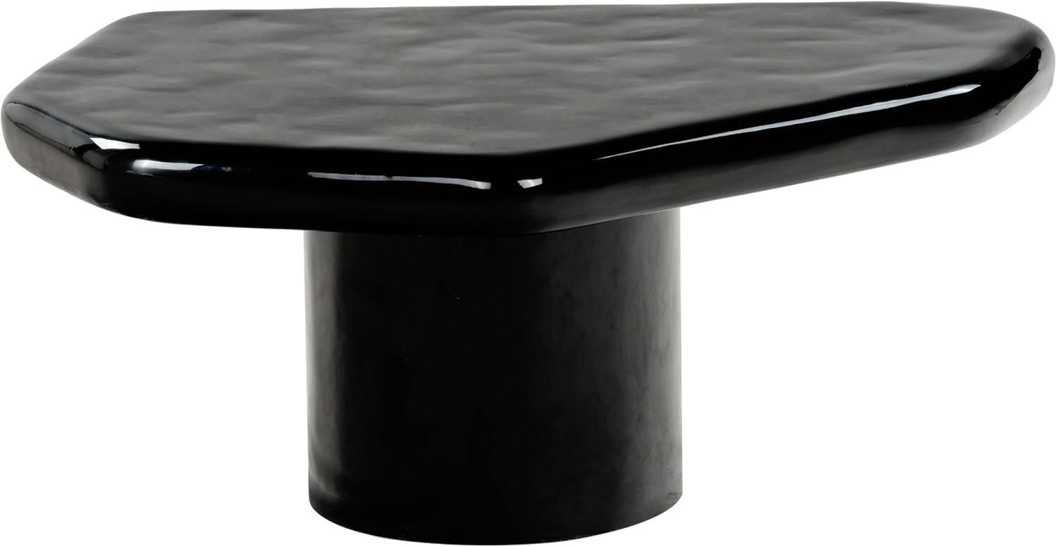 image:imageSAFAVIEH Couture Collection Rhianna White Concrete Coffee Table Sculptural Modern Accent Table Contemporary Design SFV2609ABlack