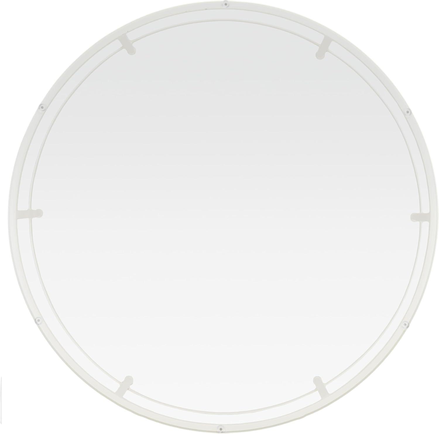 image:imageSAFAVIEH Couture Collection Edmund White Glass Top Cocktail TableWhite