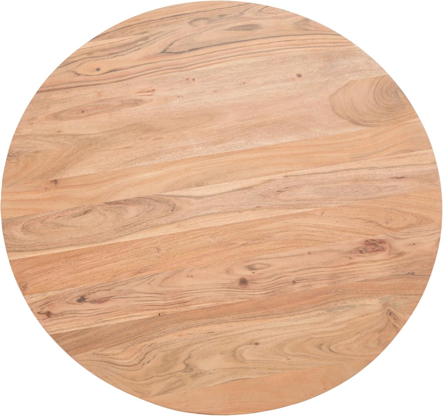 image:imageSAFAVIEH Couture Collection Gabribella White Wash Solid Wood Round Coffee TableNatural