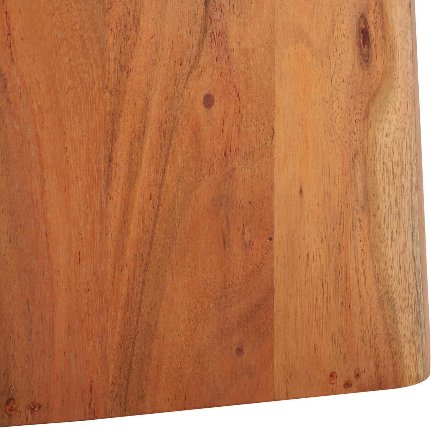 image:imageSAFAVIEH Couture Collection Martinelli Natural Solid Wood Coffee TableNatural