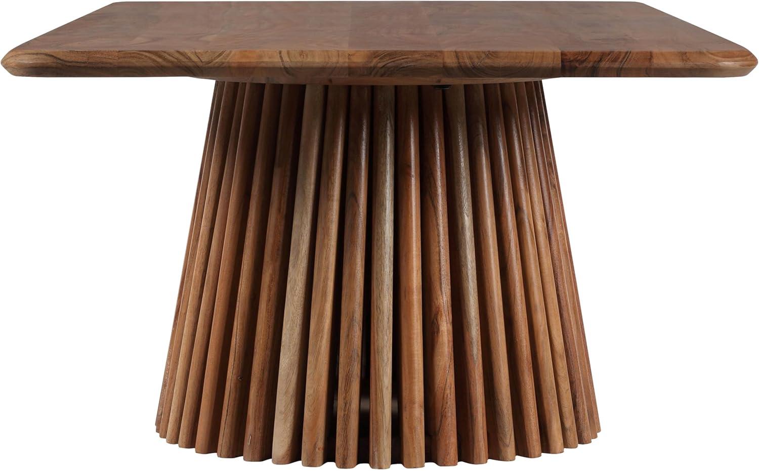 image:imageSAFAVIEH Couture Collection Penelope Natural Solid Wood Coffee TableNatural