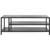 SAFAVIEH Couture Collection – Hodge Black Metal 3-Shelf Coffee Table, Modern Open Storage Cocktail Table (SFV9558A)(Black)