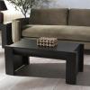 SAFAVIEH Couture Collection – Jessandria Natural Brown Rectangular Coffee Table, Modern Fully Assembled Accent Cocktail Table (SFV7720A)(Black)