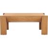 SAFAVIEH Couture Collection – Jessandria Natural Brown Rectangular Coffee Table, Modern Fully Assembled Accent Cocktail Table (SFV7720A)(Natural)