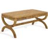 SAFAVIEH Couture Collection – Larysa Abaca & Water Hyacinth Coffee Table, Handwoven Natural Accent Table for Living Room, Coastal Organic Design, Fully Assembled (CWK2036A)(Natural)