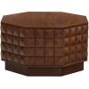SAFAVIEH Couture Collection – Patty Walnut Octagon Coffee Table, Modern Fully Assembled Accent Cocktail Table (SFV7253B)(Walnut)