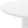 SAFAVIEH Couture Collection Gabribella White Wash Solid Wood Round Coffee Table(White Wash)