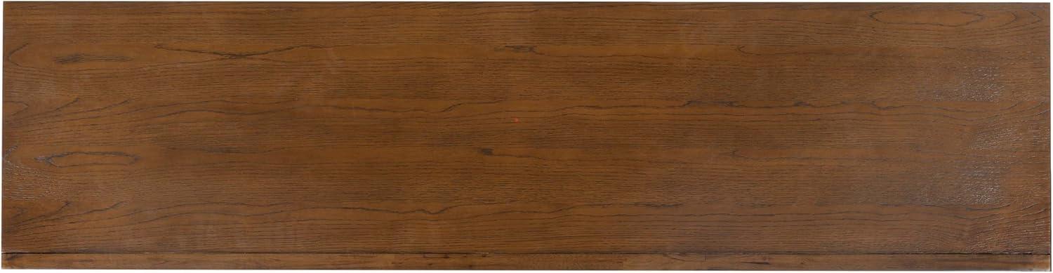 image:imageSAFAVIEH Couture Collection Darnell Medium Oak Wood Sideboard 3 Drawers amp 2 Cabinets Modern Storage Buffet Fully Assembled SFV2216CMedium Oak
