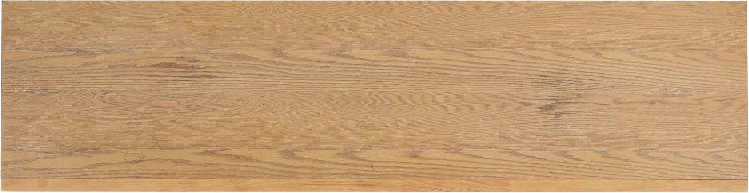 image:imageSAFAVIEH Couture Collection Darnell Medium Oak Wood Sideboard 3 Drawers amp 2 Cabinets Modern Storage Buffet Fully Assembled SFV2216CNatural