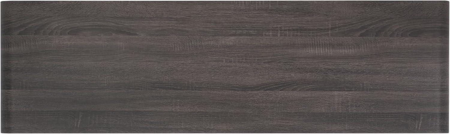 image:imageSAFAVIEH Narine TV Stand for up to 65 Flatscreen Distressed Black 4 Doors with Interior Storage 2 Open Shelves Sideboard Entertainment Media Console Cabinet MED9620EDistressed Black