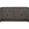 SAFAVIEH Narine TV Stand for up to 65″ Flatscreen – Distressed Black, 4 Doors with Interior Storage, 2 Open Shelves, Sideboard Entertainment Media Console Cabinet (MED9620E)(Distressed Black)