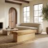 SAFAVIEH Couture Collection – Trudy Gold Chenille Upholstered Bench, Fully Assembled Walnut Wood Base Accent Bench (SFV4882C)(Gold/Walnut)
